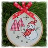 Order  Hoop Kit - Snowman Tree